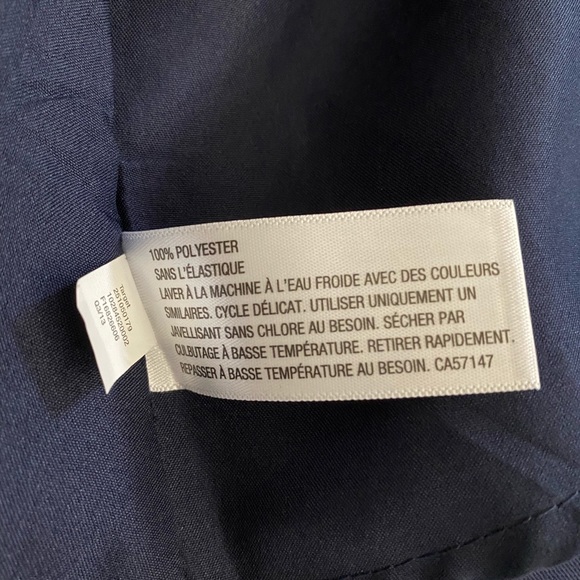 3.1 Phillip Lim Navy Blue Asymmetrical Skirt - Picture 7 of 9